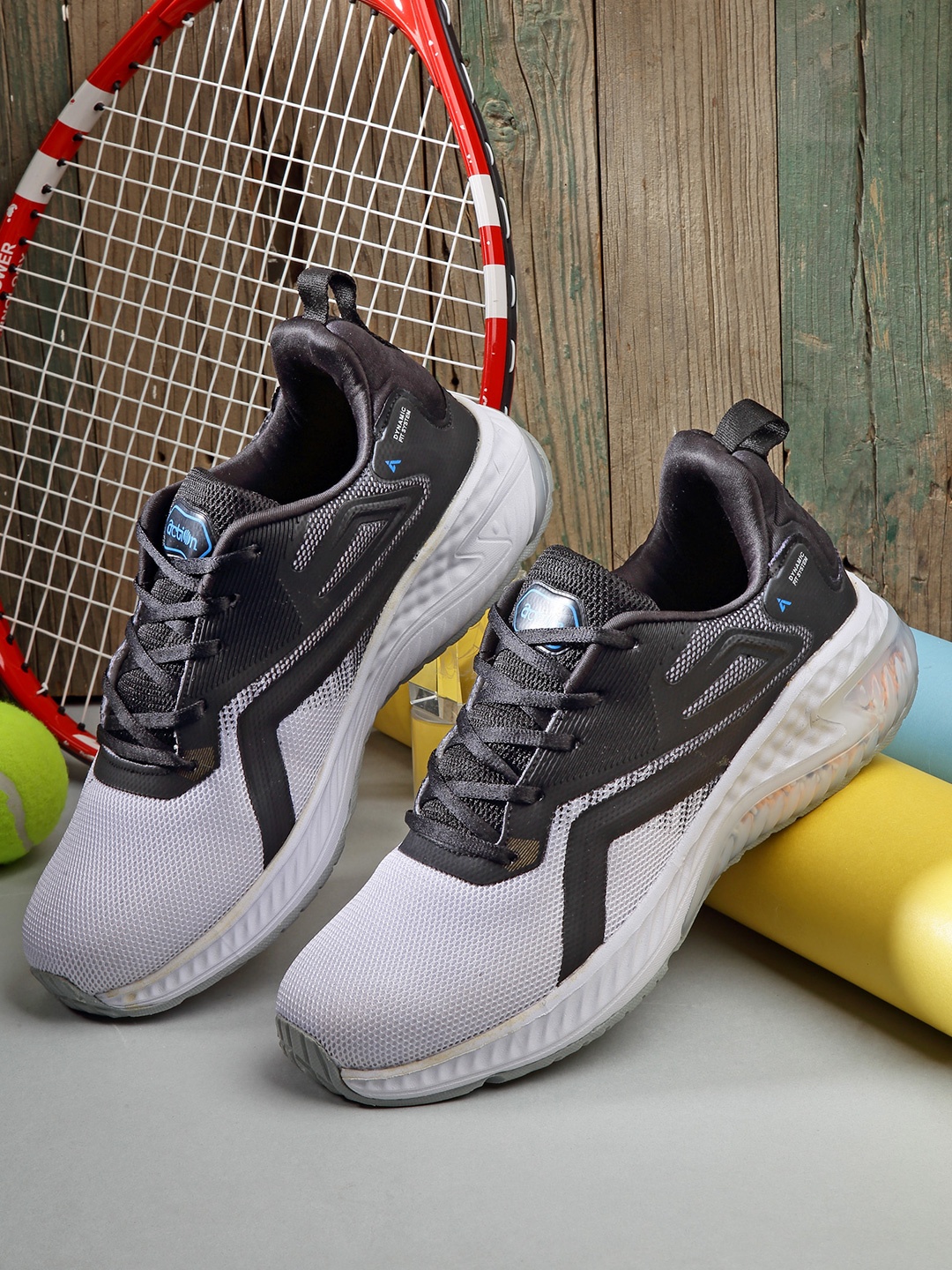 

Action Men White Mesh Running Non-Marking Shoes