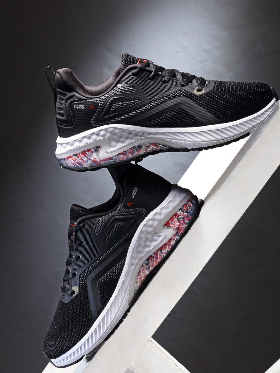 

Action Men Black Mesh Running Non-Marking Shoes