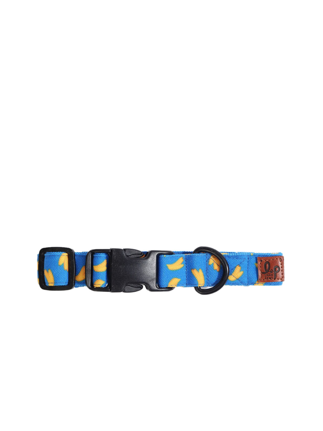 

LANA PAWS Blue Printed Adjustable Pet Collars