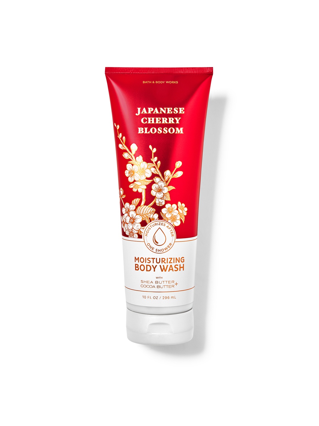 

Bath & Body Works Japanese Cherry Blossom Moisturizing Body Wash - 296ml, Red