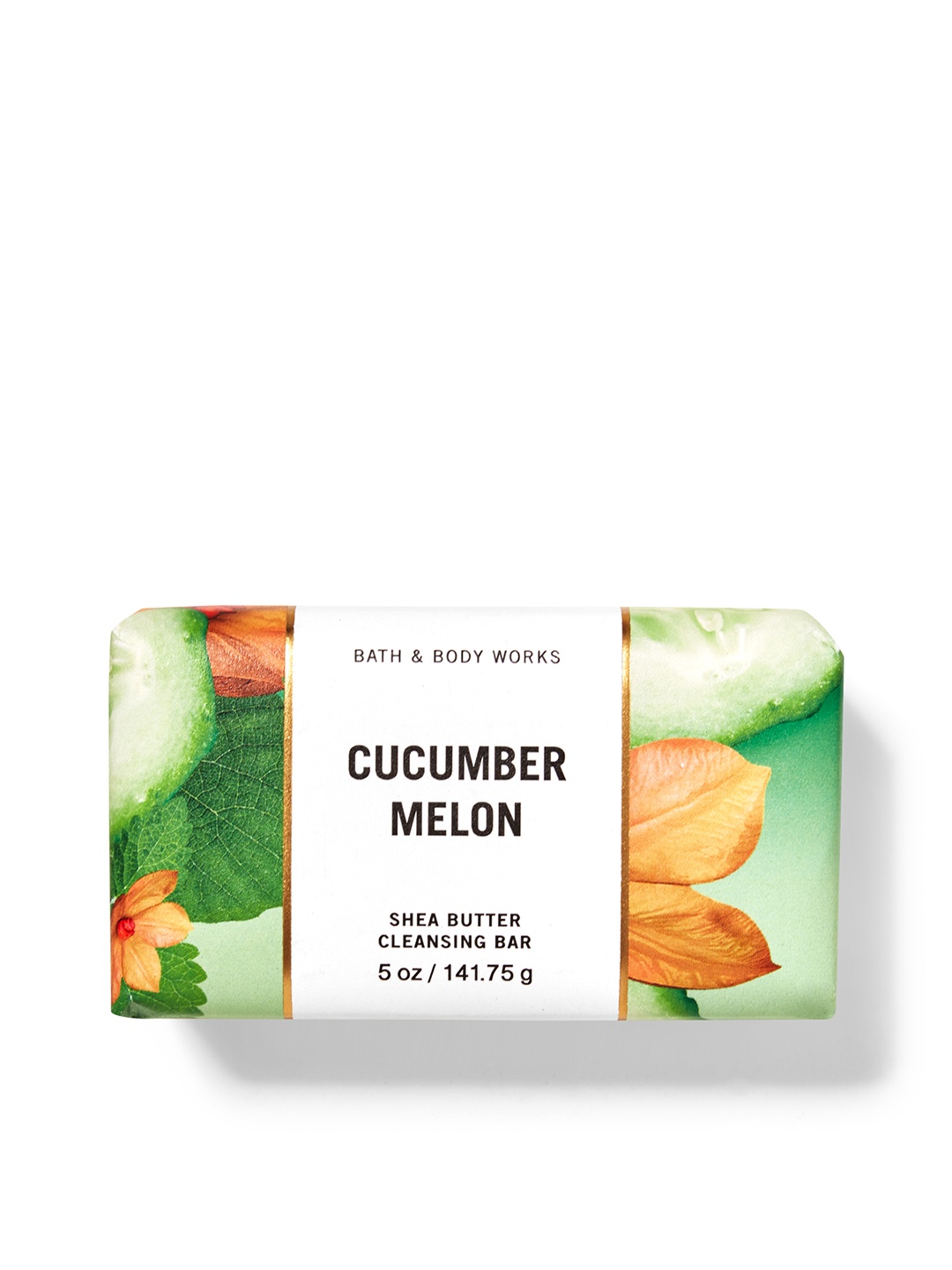 

Bath & Body Works Cucumber Melon Shea Butter Cleansing Bar - 141.75g, Green