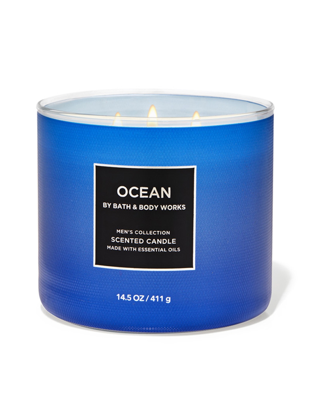 

Bath & Body Works Ocean 3-Wick Candle 411 g, Blue