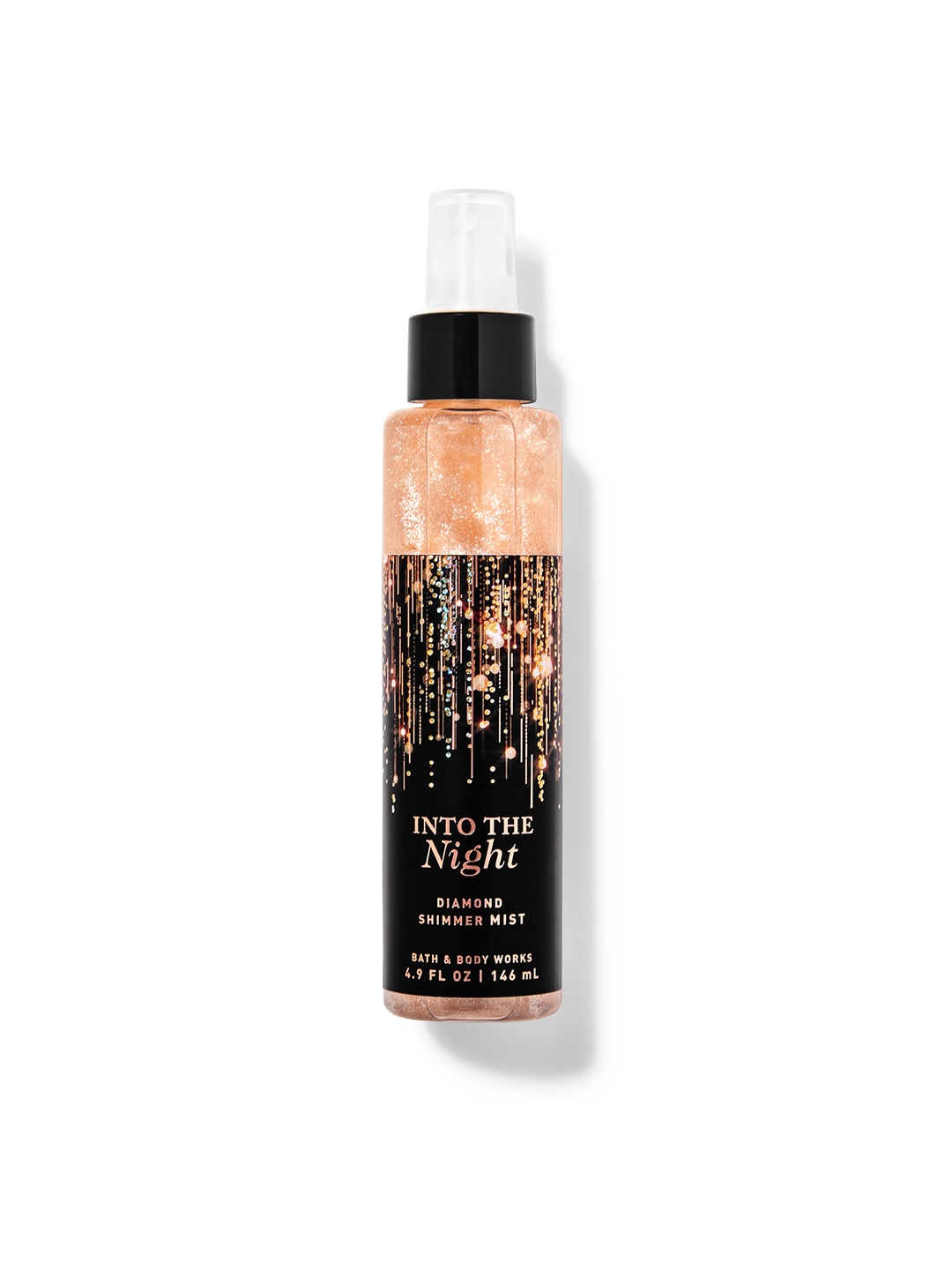 

Bath & Body Works Into The Night Diamond Shimmer Body Mist - 146 ml, Black