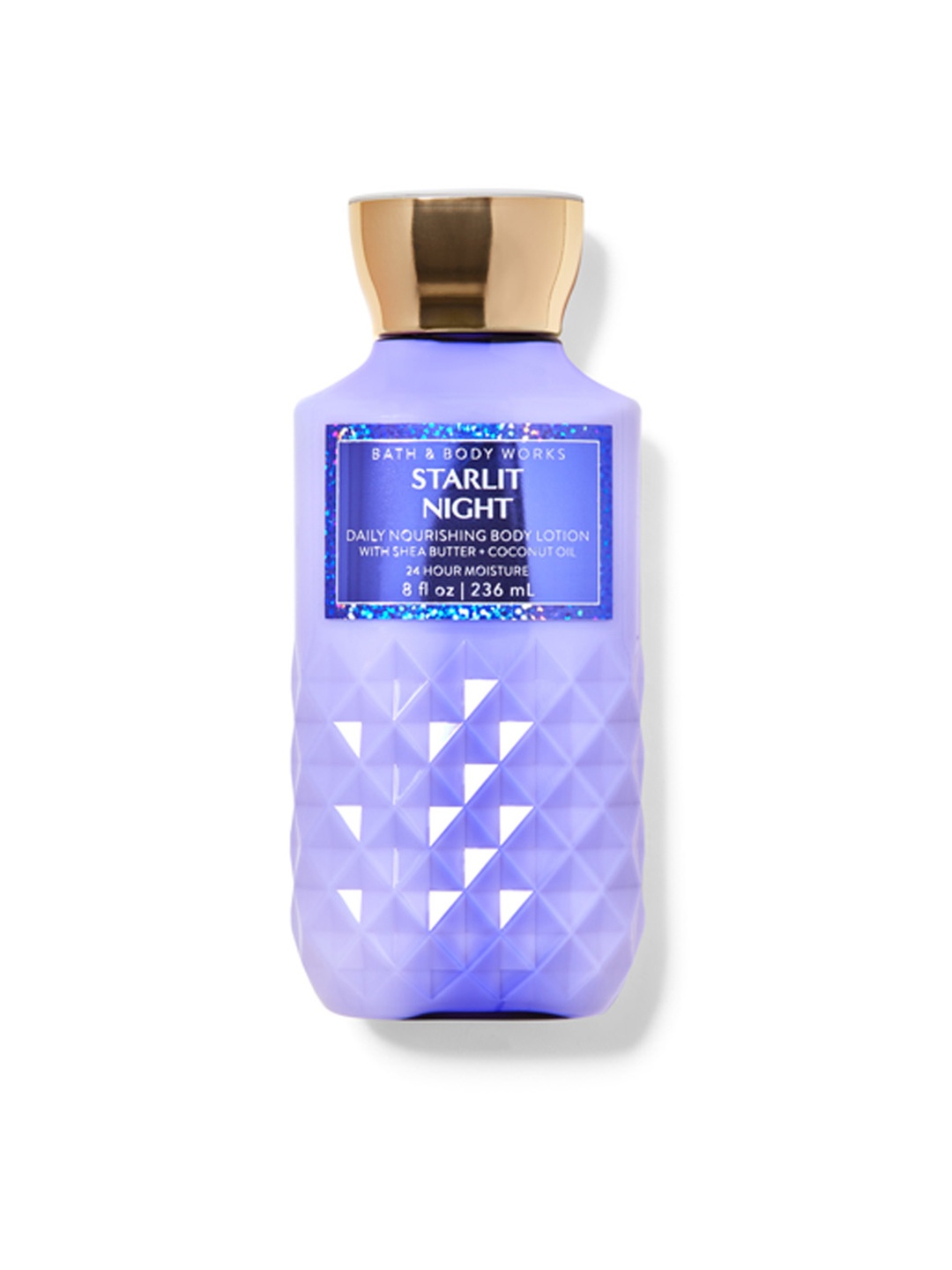 

Bath & Body Works Starlit Night Super Smooth Body Lotion - 236 ml, Purple