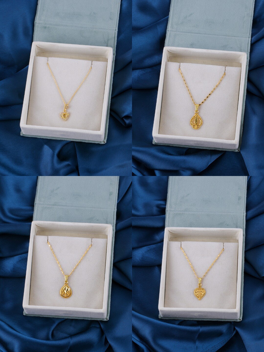 

Brandsoon Set of 4 Gold-Toned Brass Gold-Plated Chain