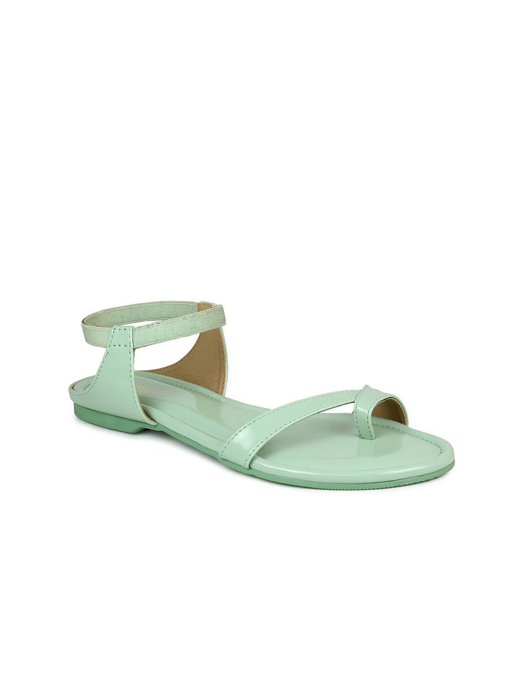 

Inc 5 Women Green Open Toe Flats