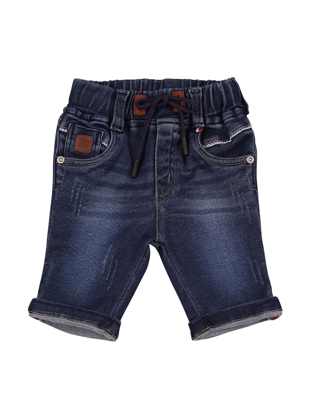 

Actuel Boys Blue Pure Cotton Denim Shorts