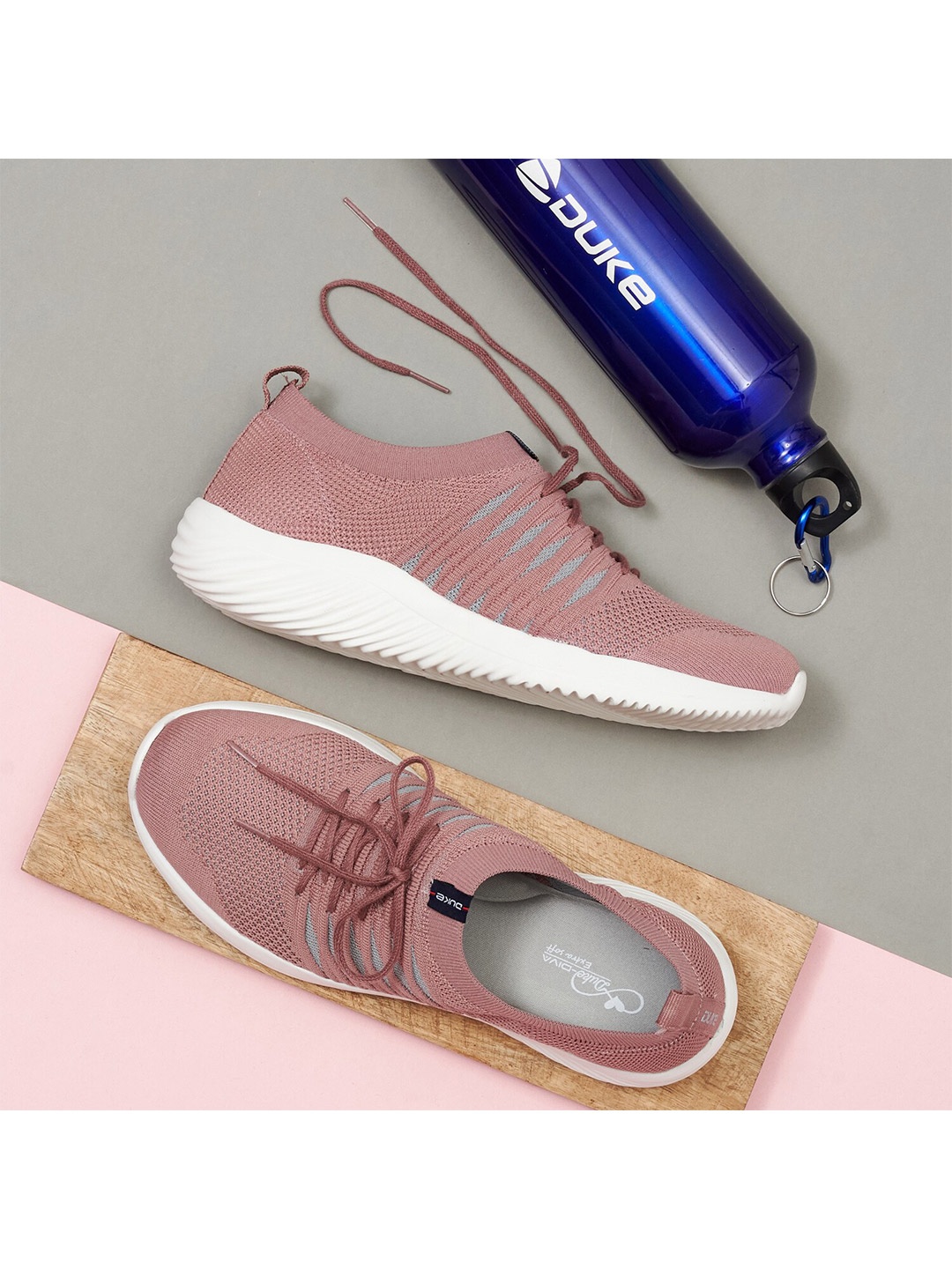 

Duke Women Pink Running Shoes