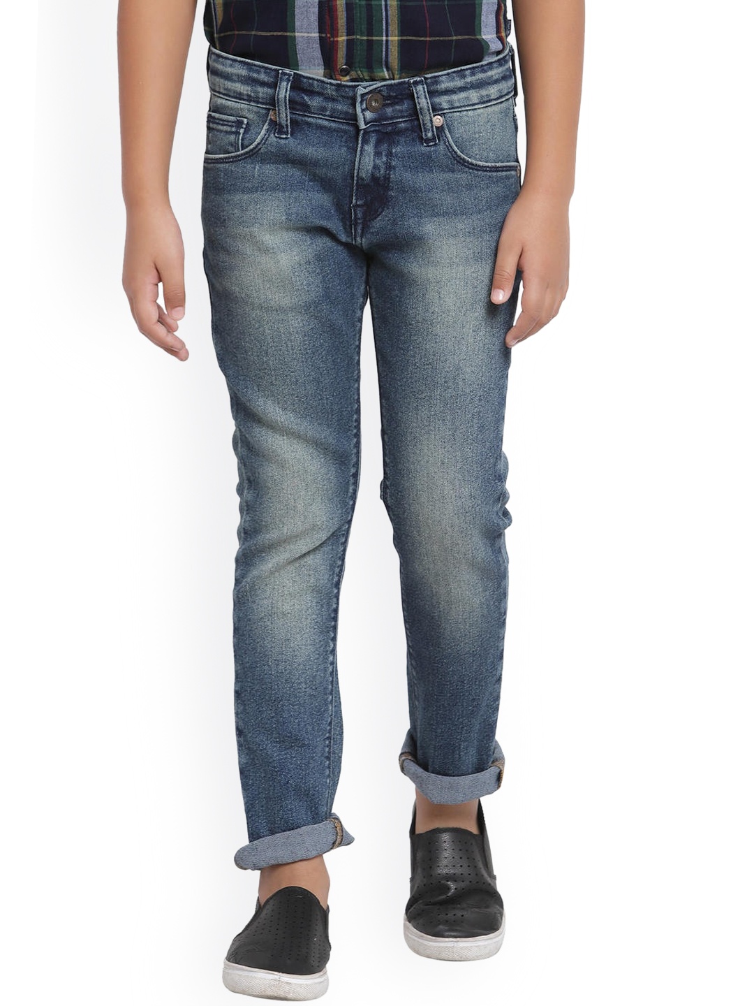 

Pepe Jeans Boys Blue Heavy Fade Jeans