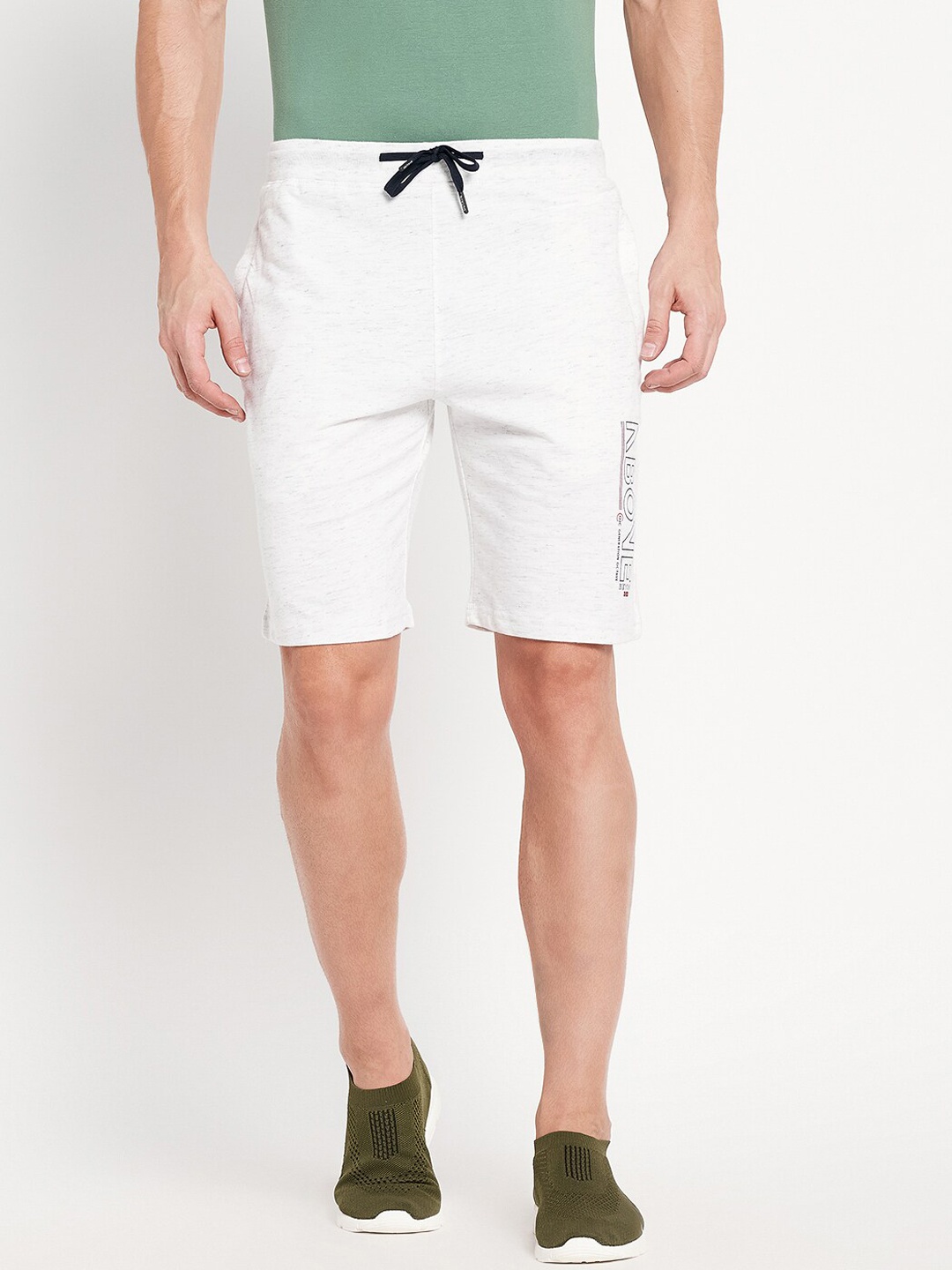 

Octave Men White Cotton Shorts