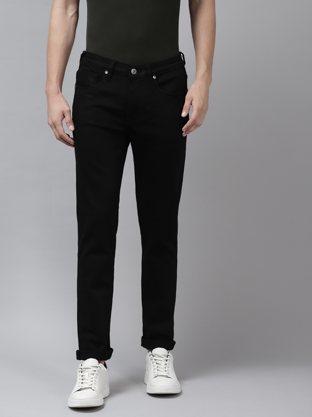 

Blackberrys Men Black Yonk Skinny Fit Stretchable Jeans