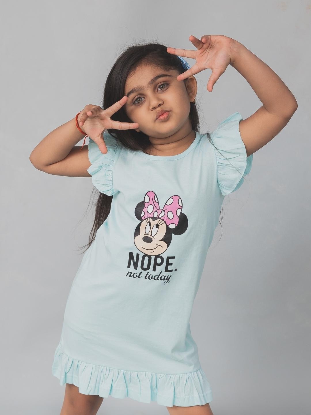 

Nap Chief Blue Disney Minnie Mouse Drop-Waist Dress