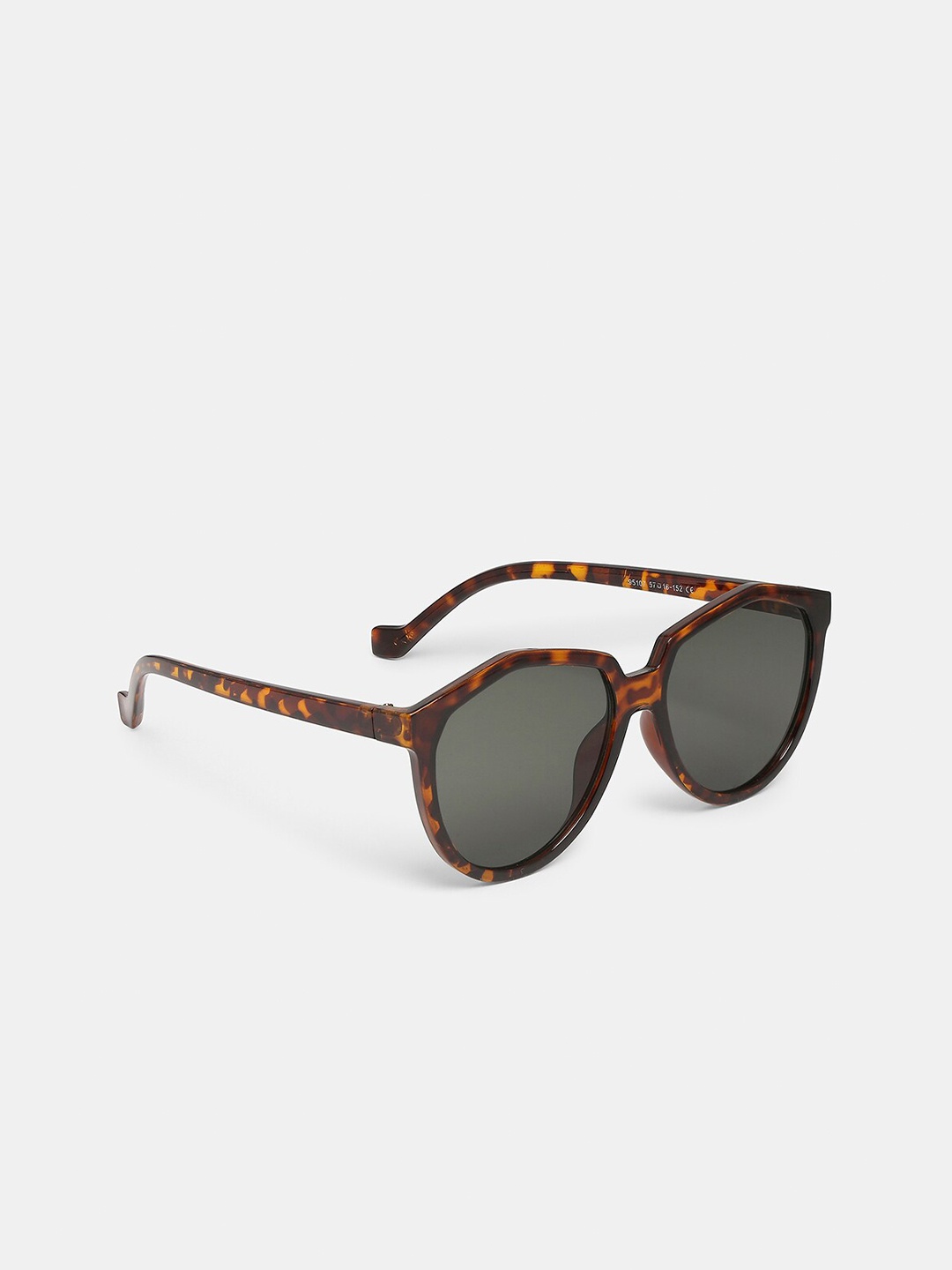 

20Dresses Women Black Lens & Brown Oversized Sunglasses SG0622