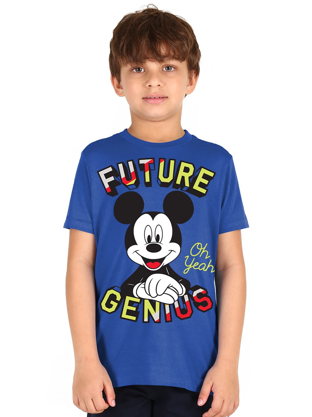 

Donuts Boys Blue Printed Pure Cotton T-shirt