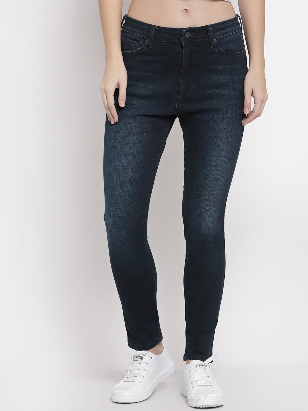 

Pepe Jeans Women Green Skinny Fit Light Fade Jeans
