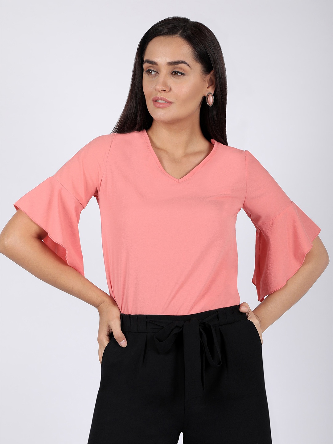 

CHIMPAAANZEE Pink Solid Top