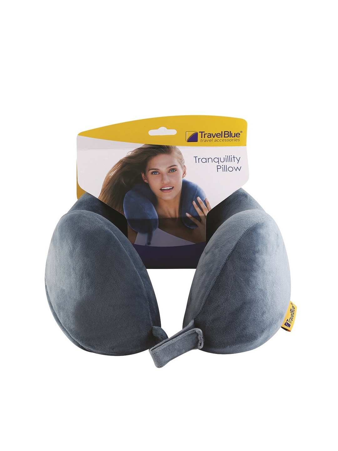 

Travel Blue Blue Solid Memory Foam Foldable Tranquility Travel Neck Pillow