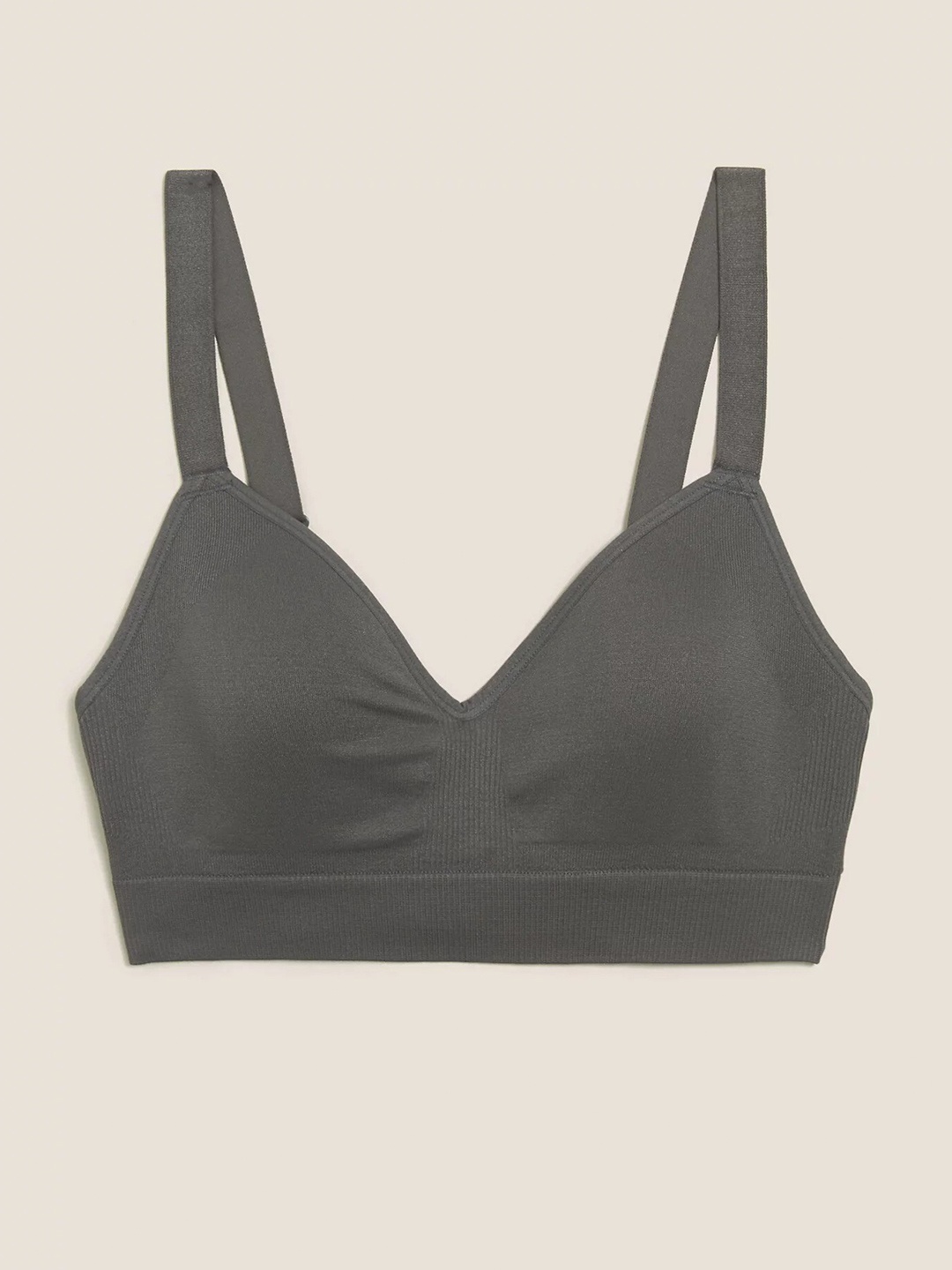 

Marks & Spencer Grey Bralette Crop Top