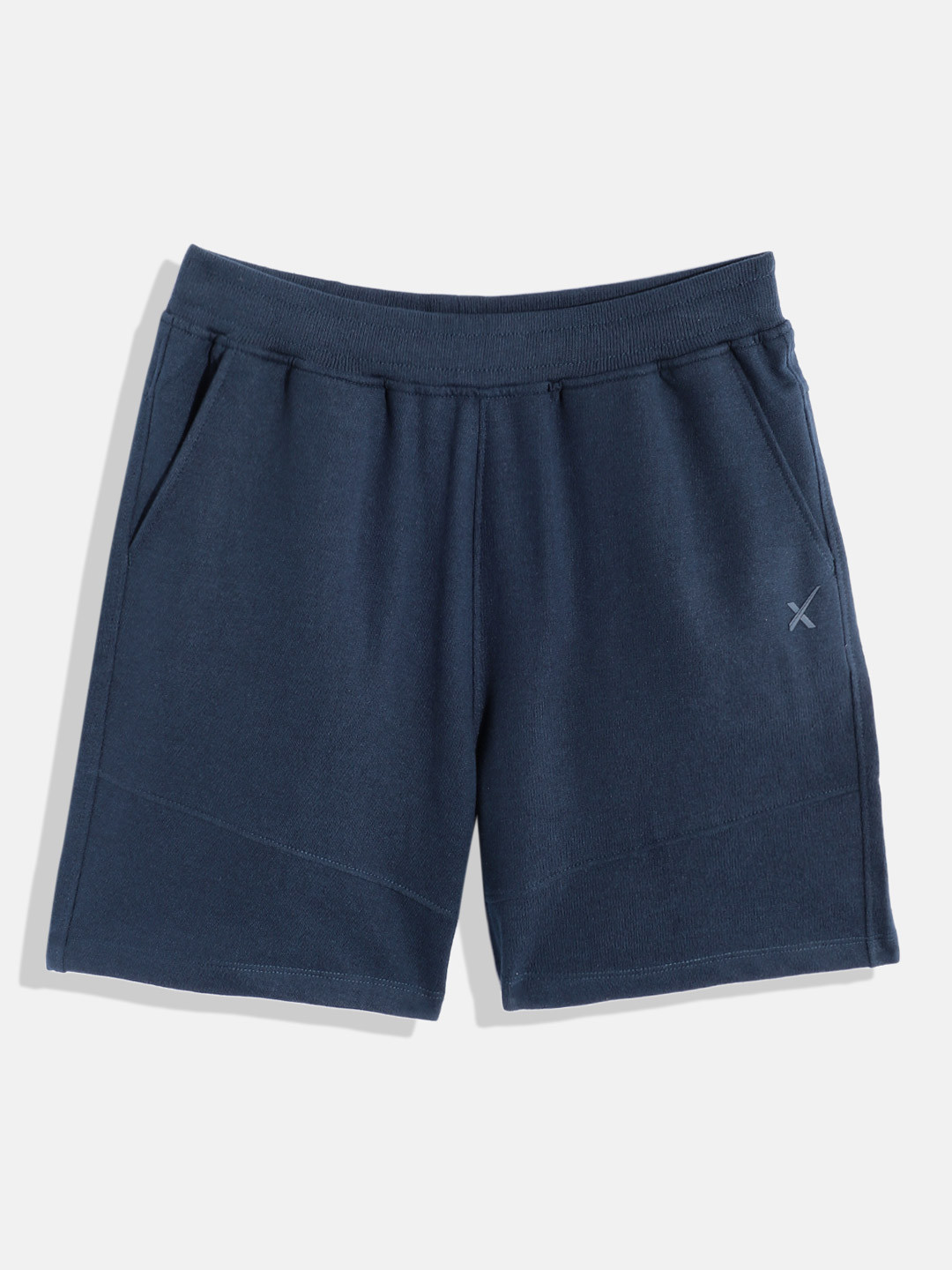 

HRX by Hrithik Roshan Lifestyle Bio-Wash Shorts, Navy blue
