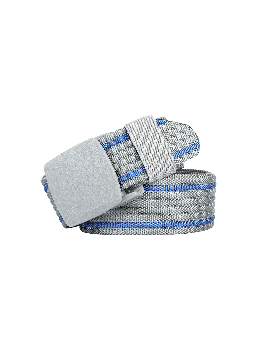 

Kastner Men Silver-Toned Woven Design Canvas Belt