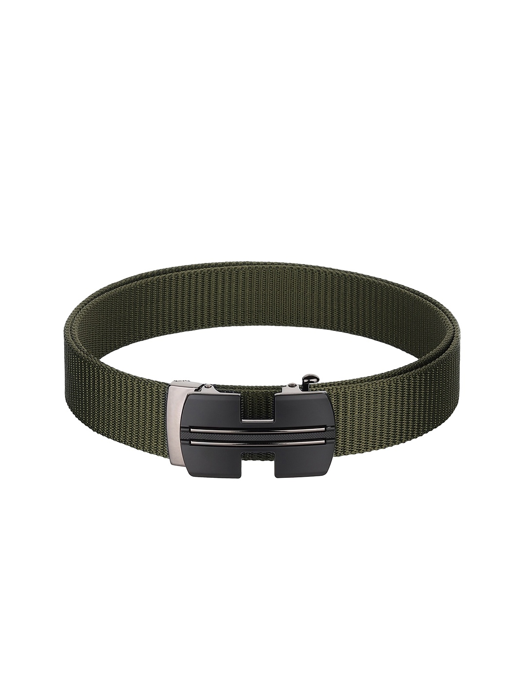 

Kastner Men Green Canvas Formal Belt