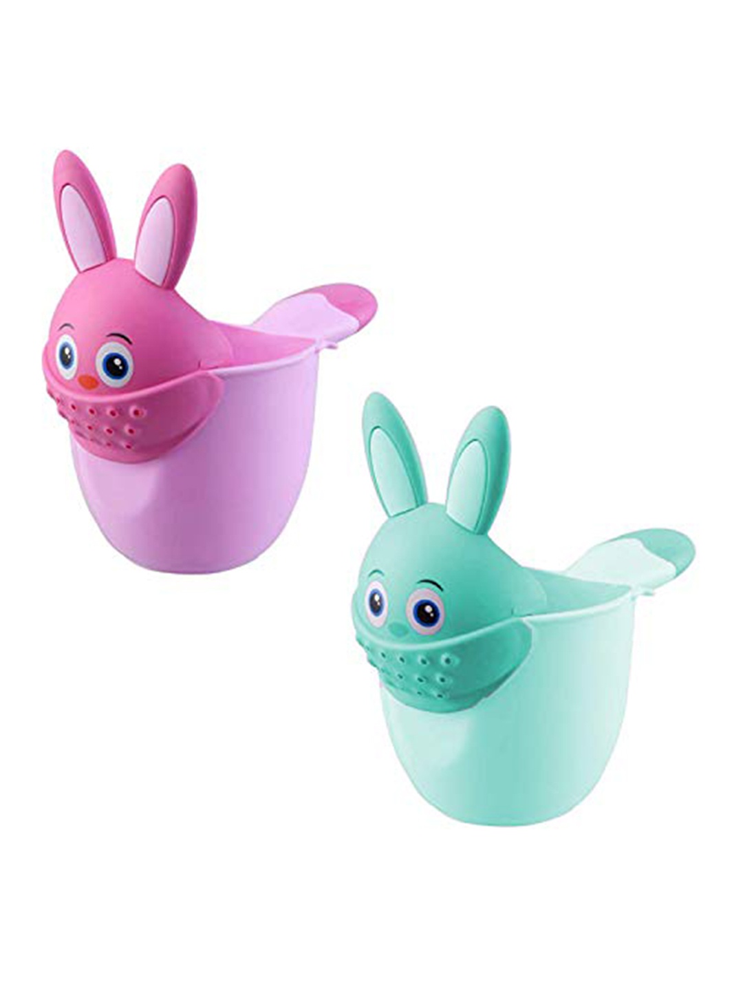 

SYGA Kids Green & Pink Set of 2 Baby Hair Rinse Tumblers