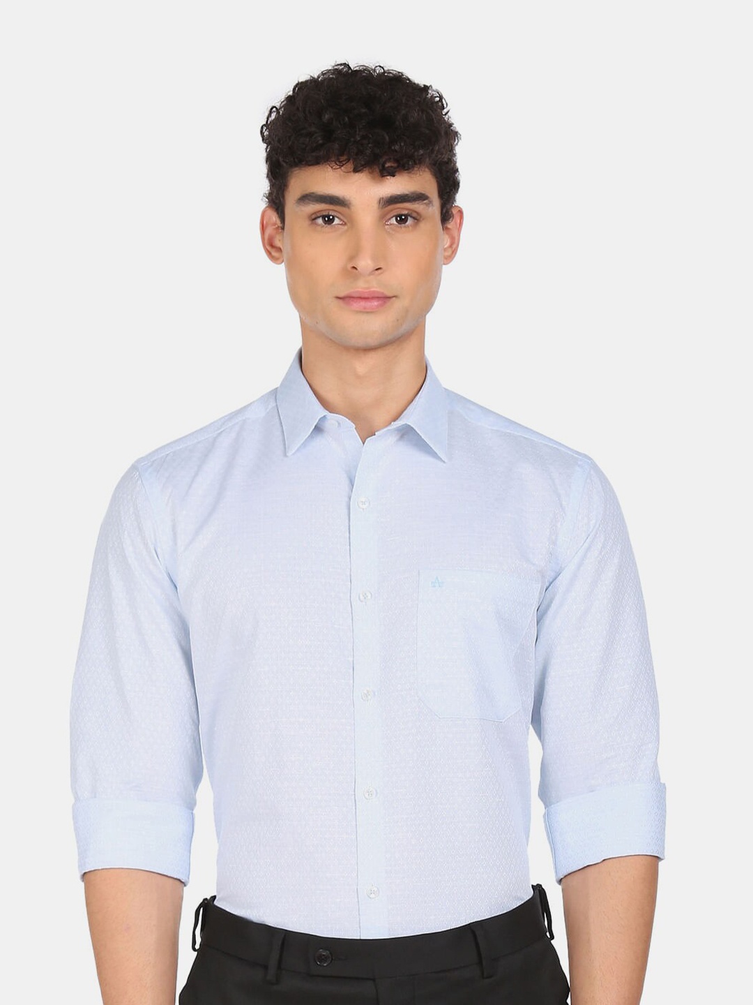 

Arrow Men Blue Slim Fit Casual Shirt