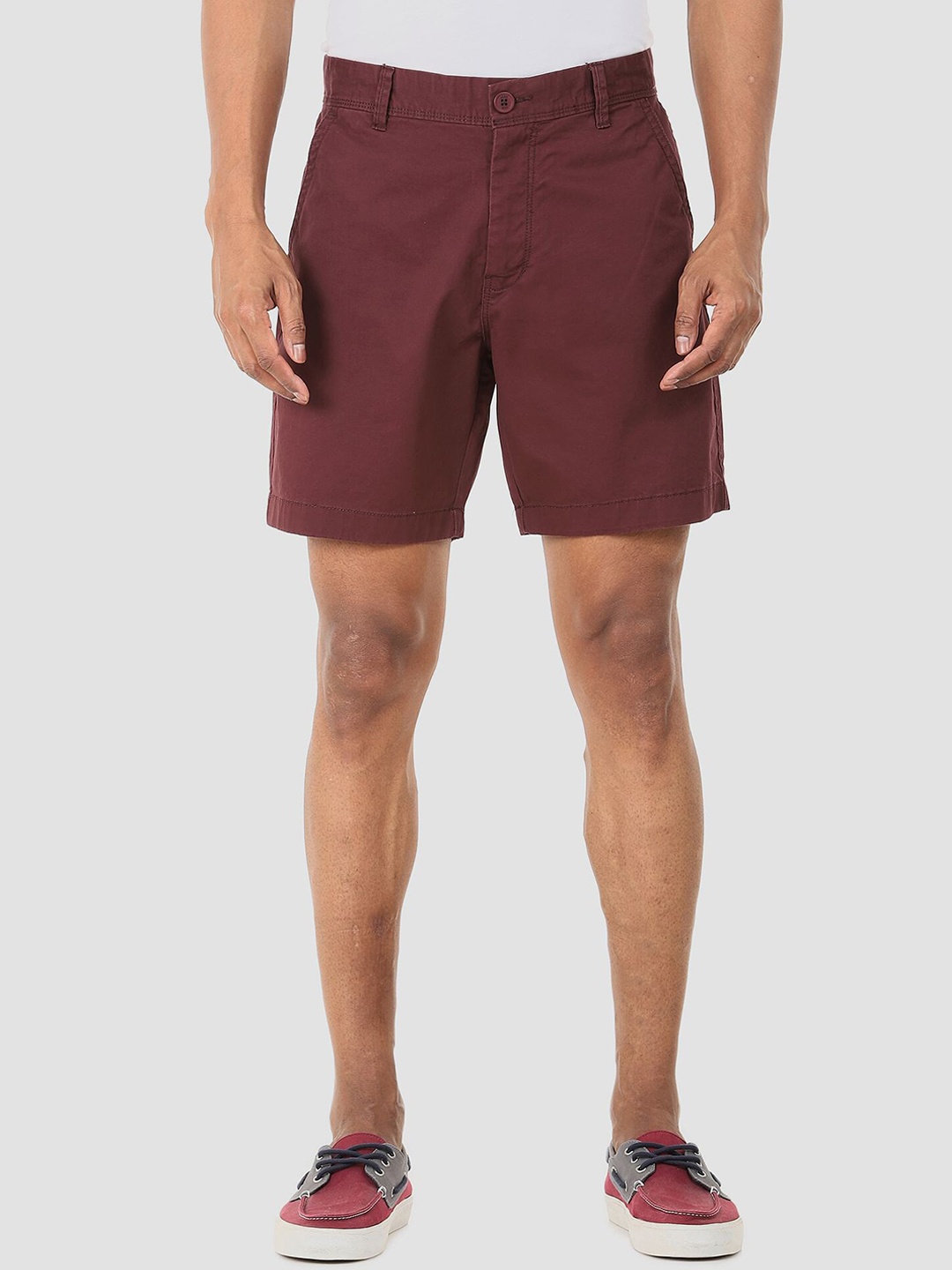 

Aeropostale Men Red Shorts
