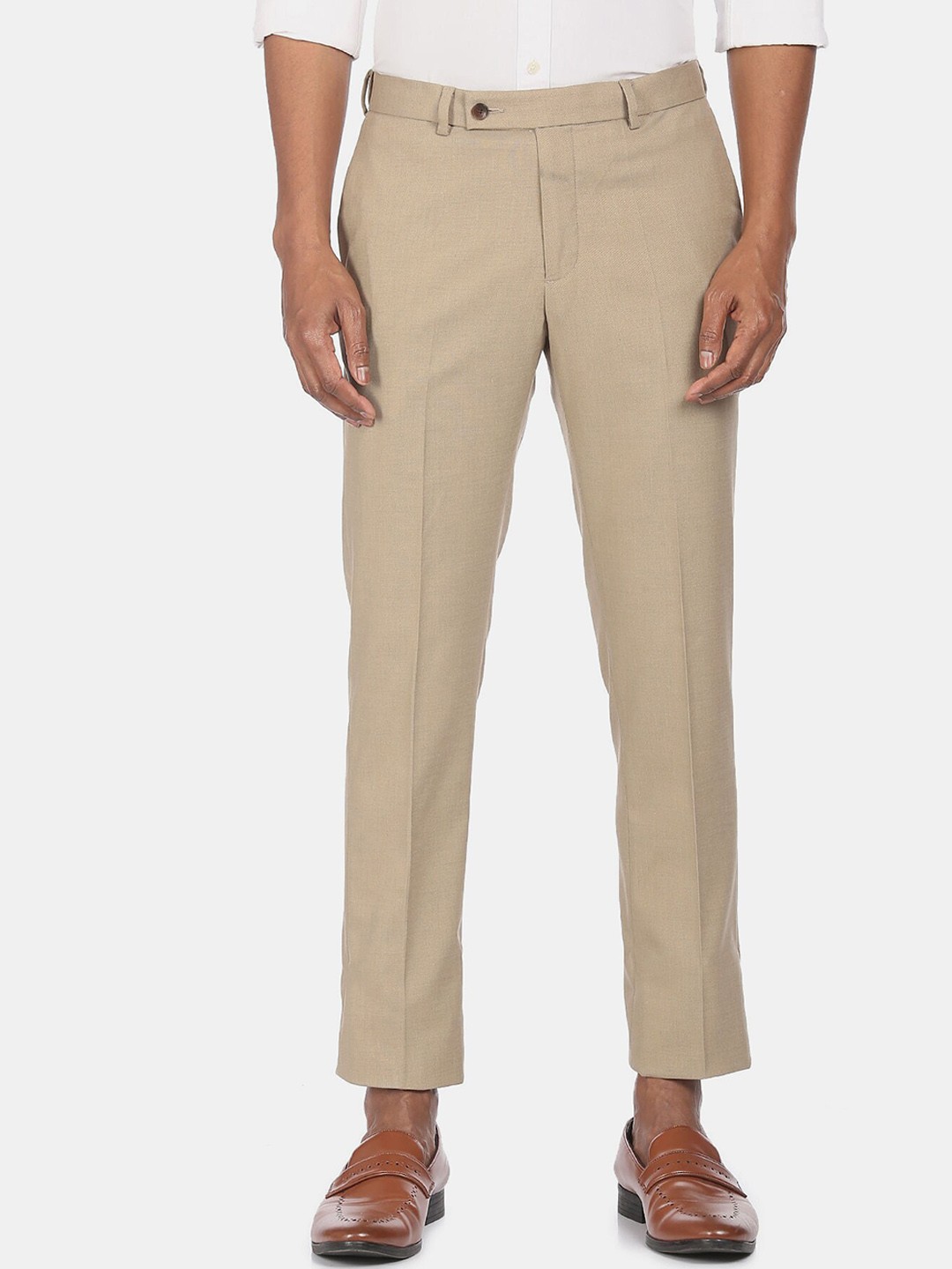 

Arrow Men Beige Trousers