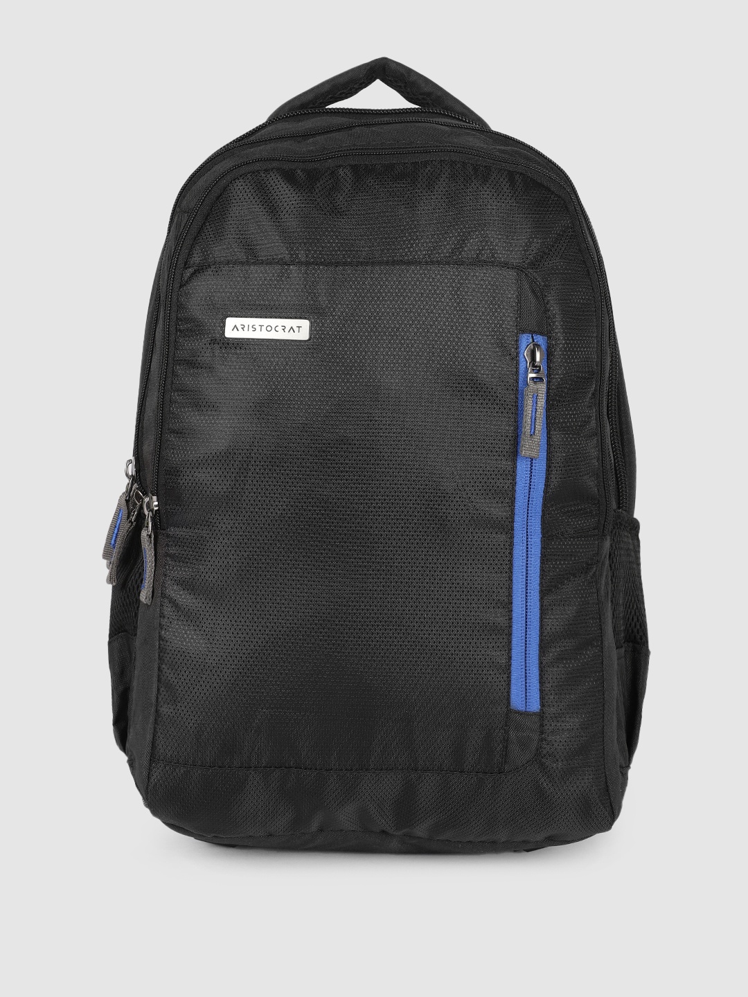 

Aristocrat Unisex Black Self-Design Backpack