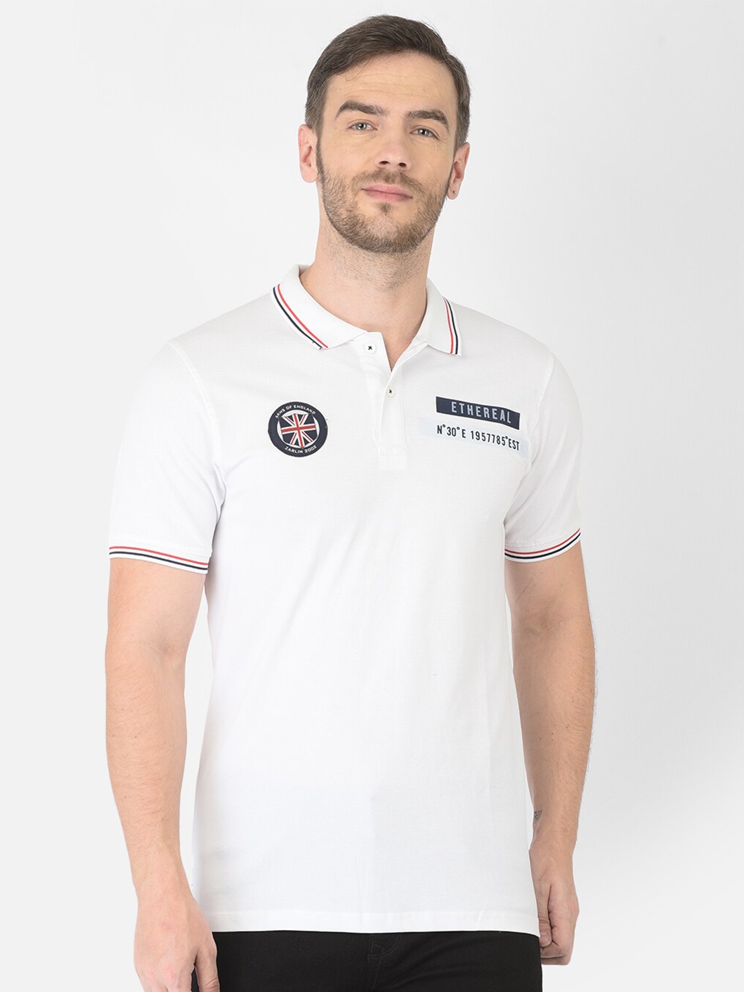 

Zarlin Men White T-shirt