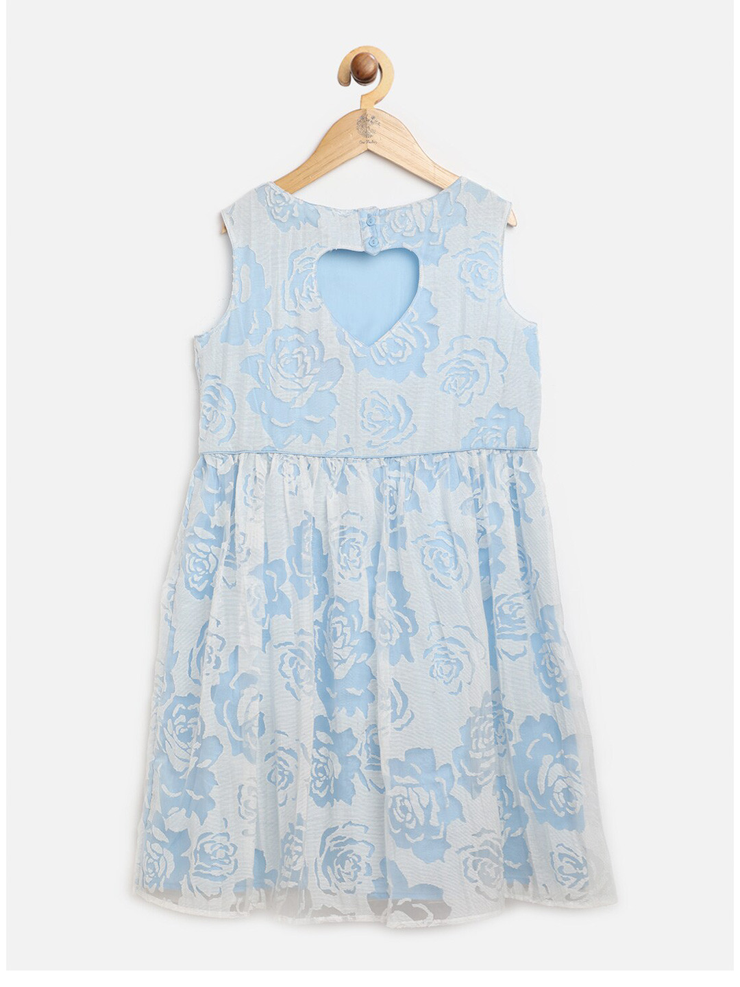 

One Friday Turquoise Blue Ethnic Motifs Dress