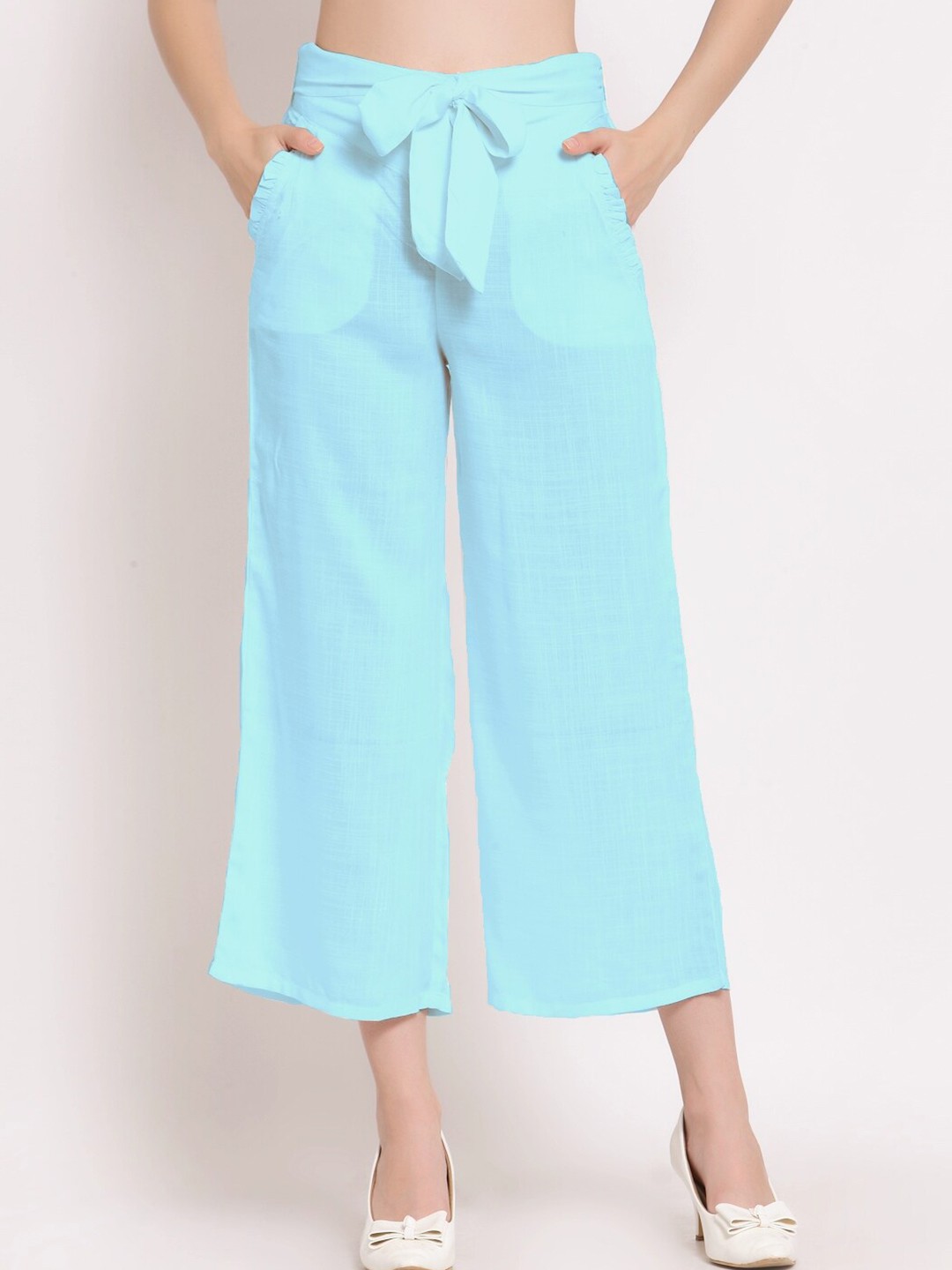 

PATRORNA Women Blue Capris