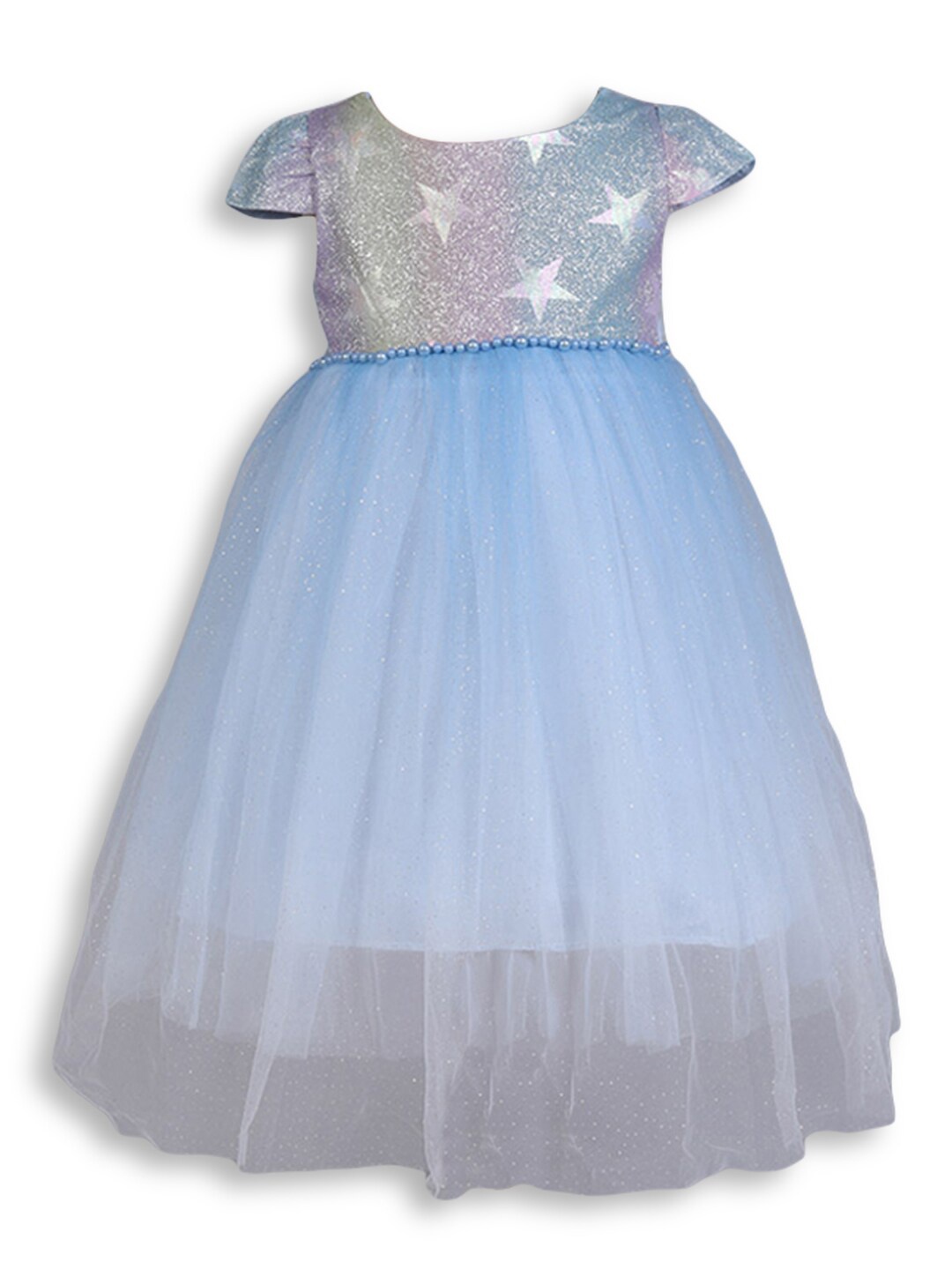 

Hopscotch Girls Blue Midi Dress