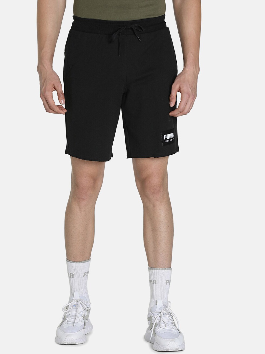 

Puma Men Regular Fit Sports Shorts, Black