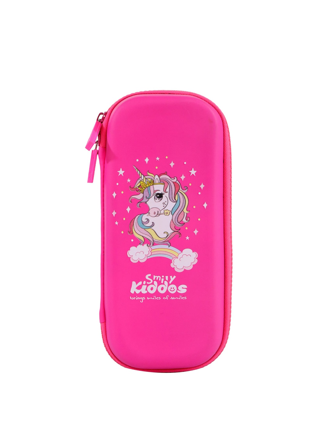 

Smily Kiddos Kids Pink & White Unicorn Printed Pencil case