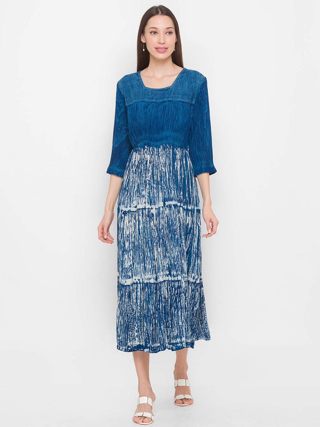 

ZOLA Blue Midi Dress