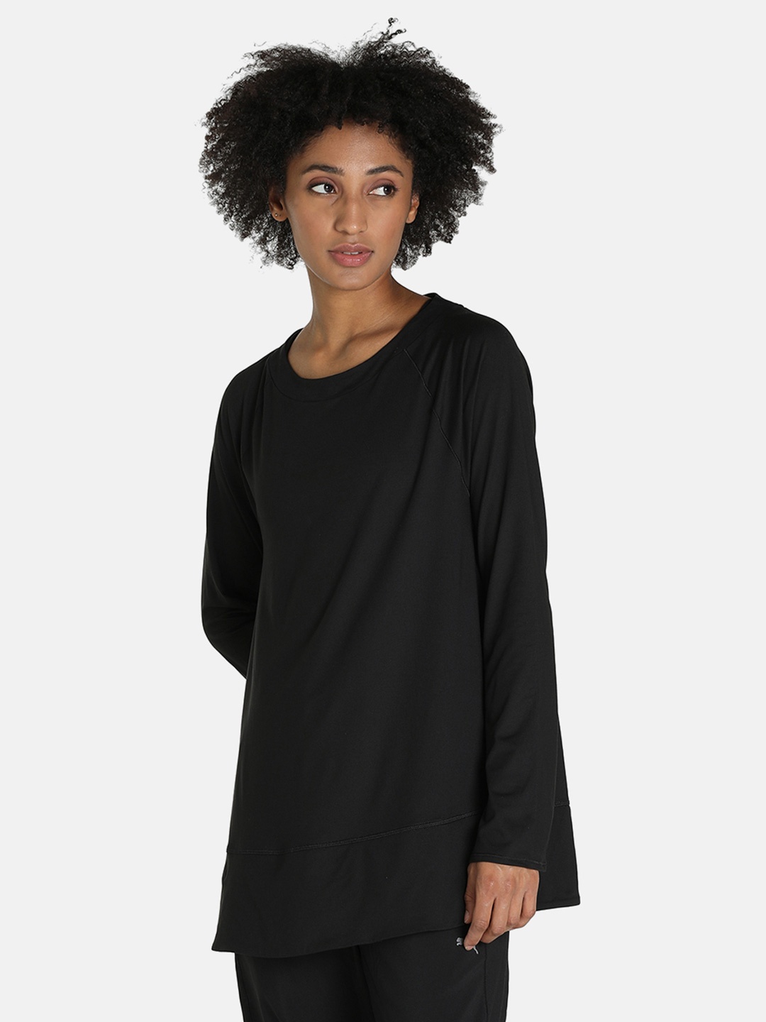 

Puma Maternity Bell Sleeved Top, Black
