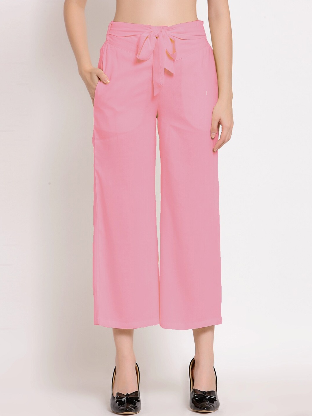 

PATRORNA Women Rose Culottes Trousers