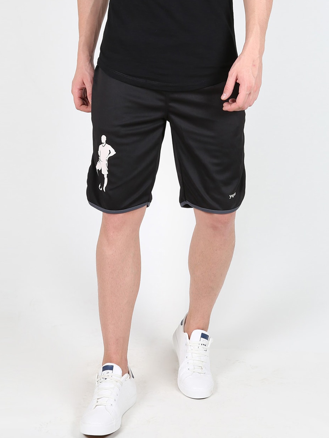 

Yogue Activewear Men Black Outdoor Shorts