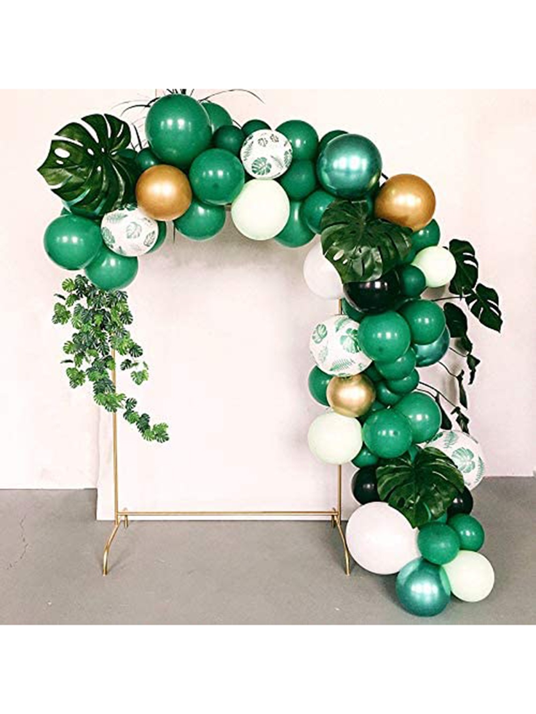 

CHOCOZONE Green Pack of 100 12" Golden Metallic Balloons