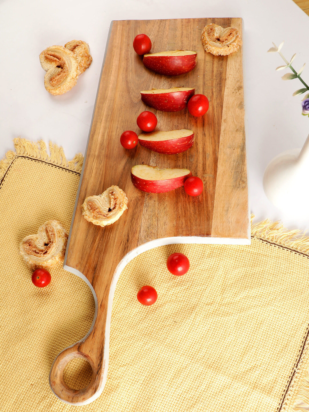 

NURTURE INDIA Brown Acacia Wooden Platter