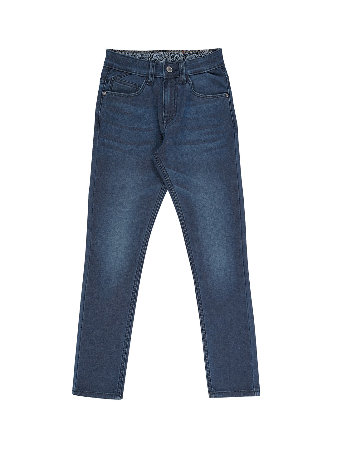 

Jean Cafe Boys Blue Jean Slim Fit Light Fade Cotton Jeans