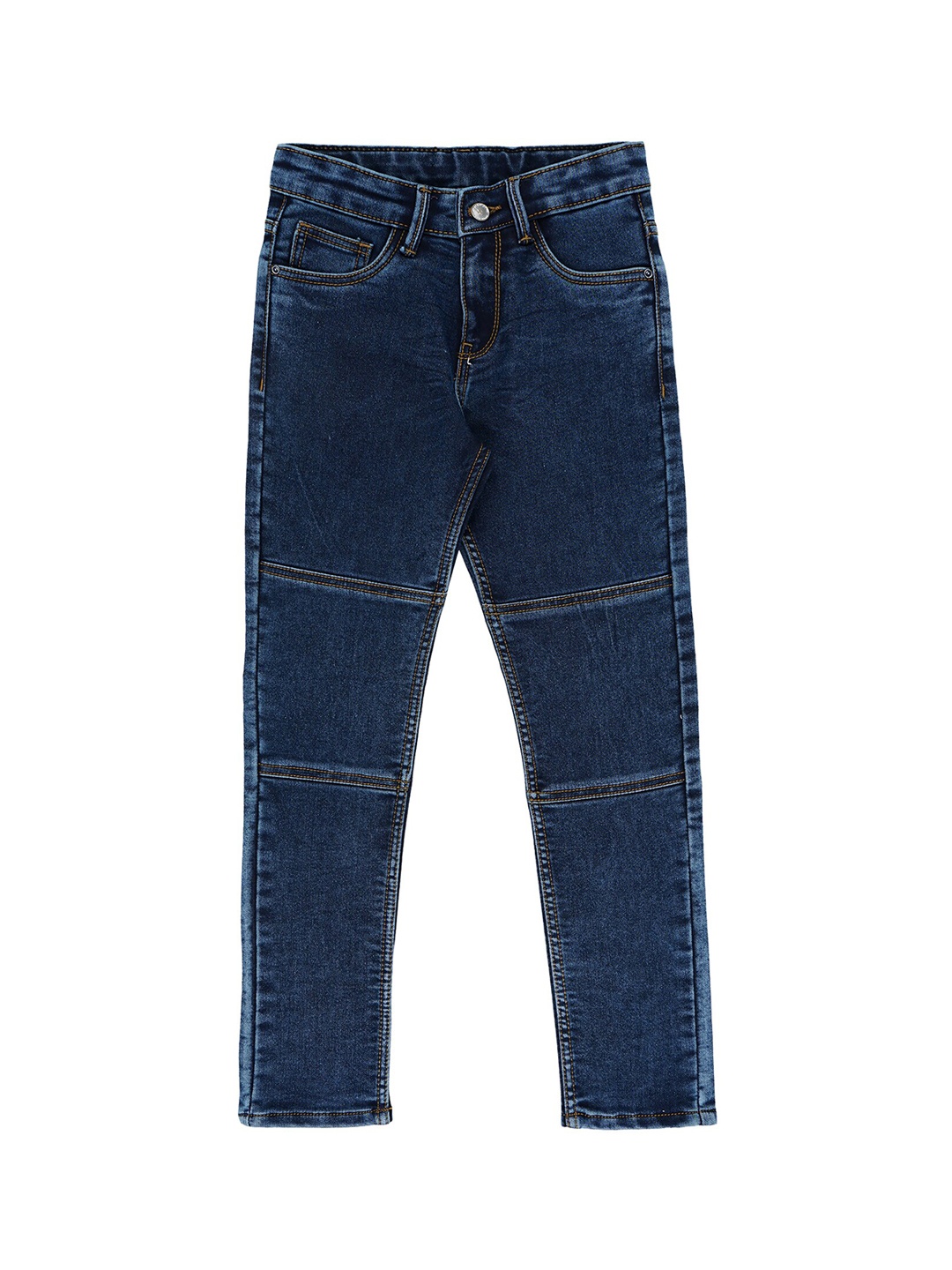 

Jean Cafe Boys Blue Slim Fit Mid-Rise Jeans