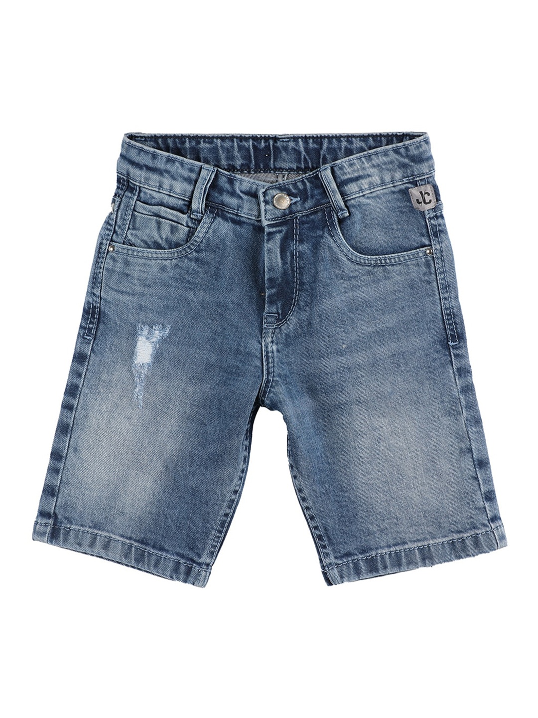 

Jean Cafe Boys Blue Slim Fit Denim Shorts