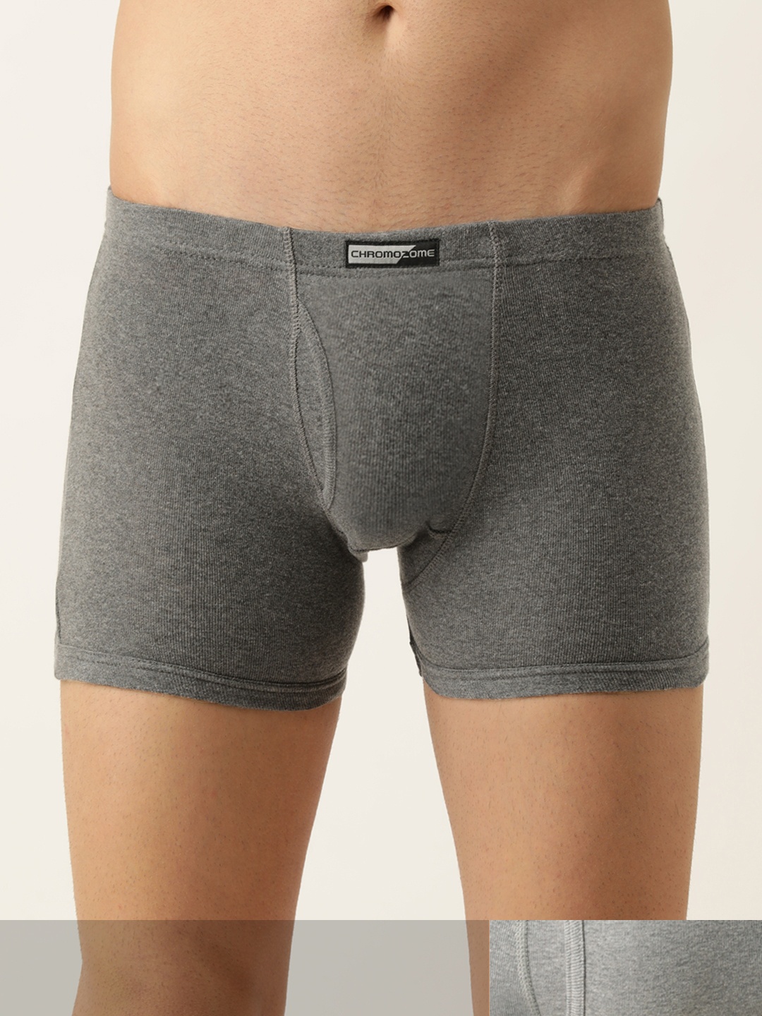

Chromozome Preactive Men Pack Of 2 Solid Trunks- 8902733576741, Grey