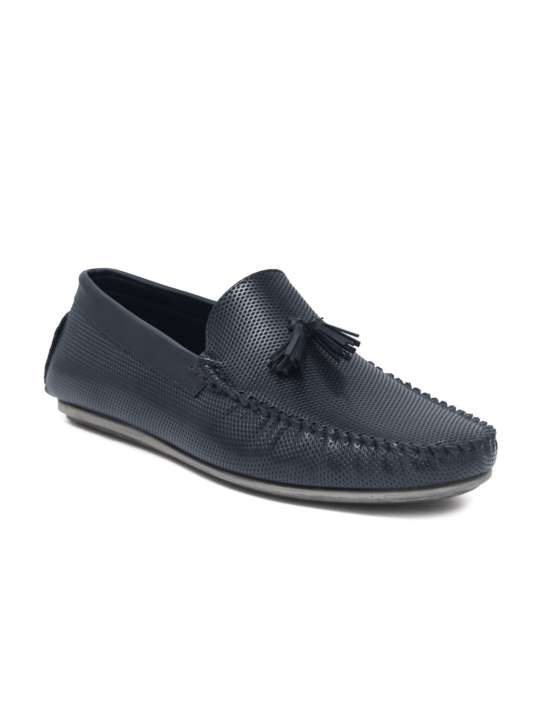 

Ferraiolo Men Blue Tasselled Loafers