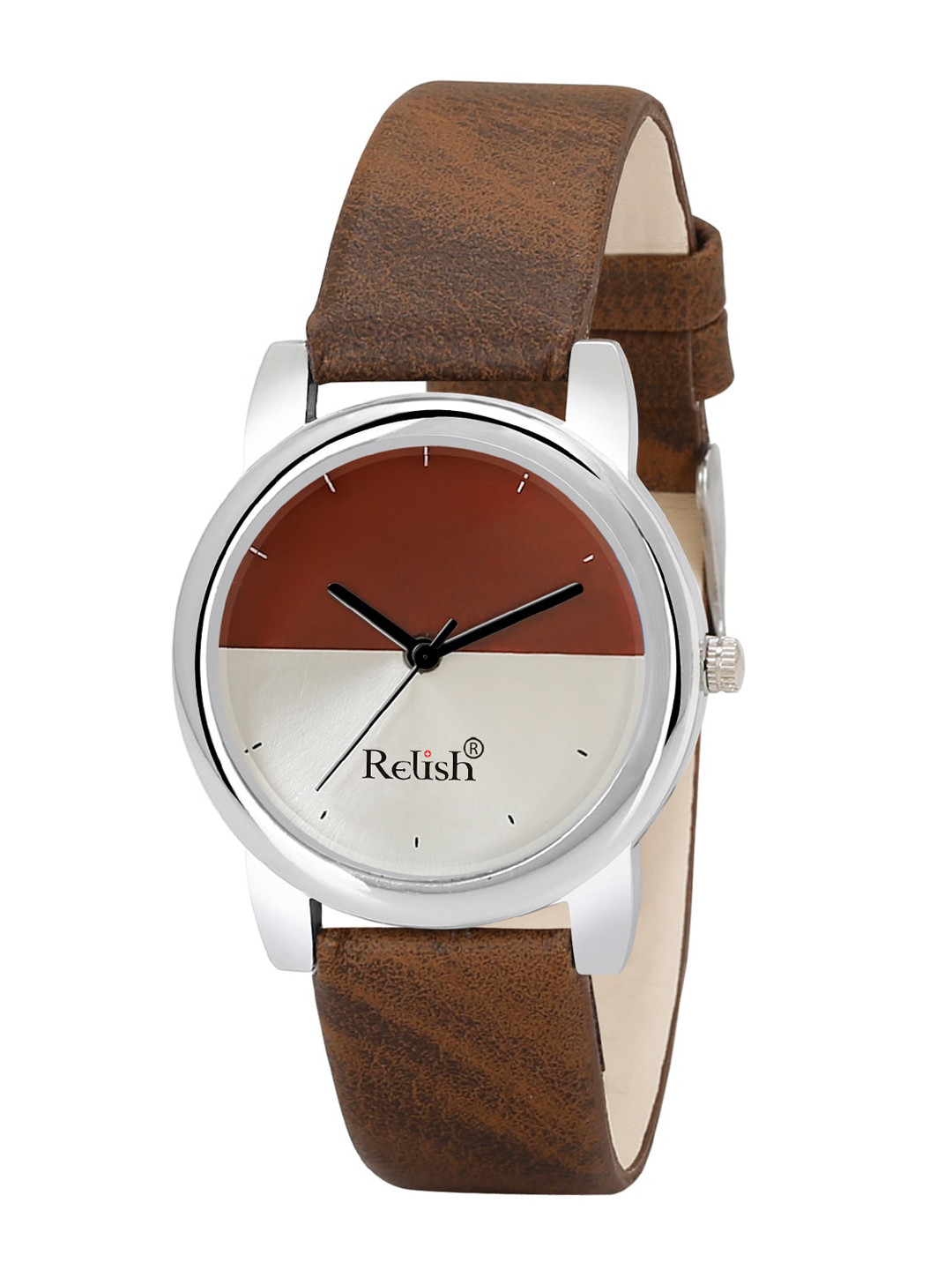 

Relish Women Brown Printed Dial & Brown Straps Analogue Watch