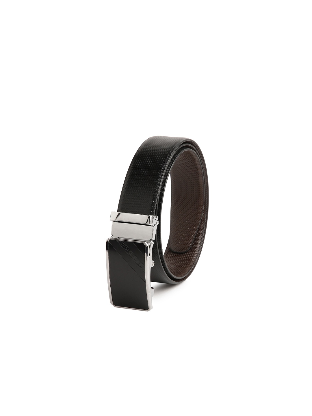 

CRUSSET Men Black Solid Belt