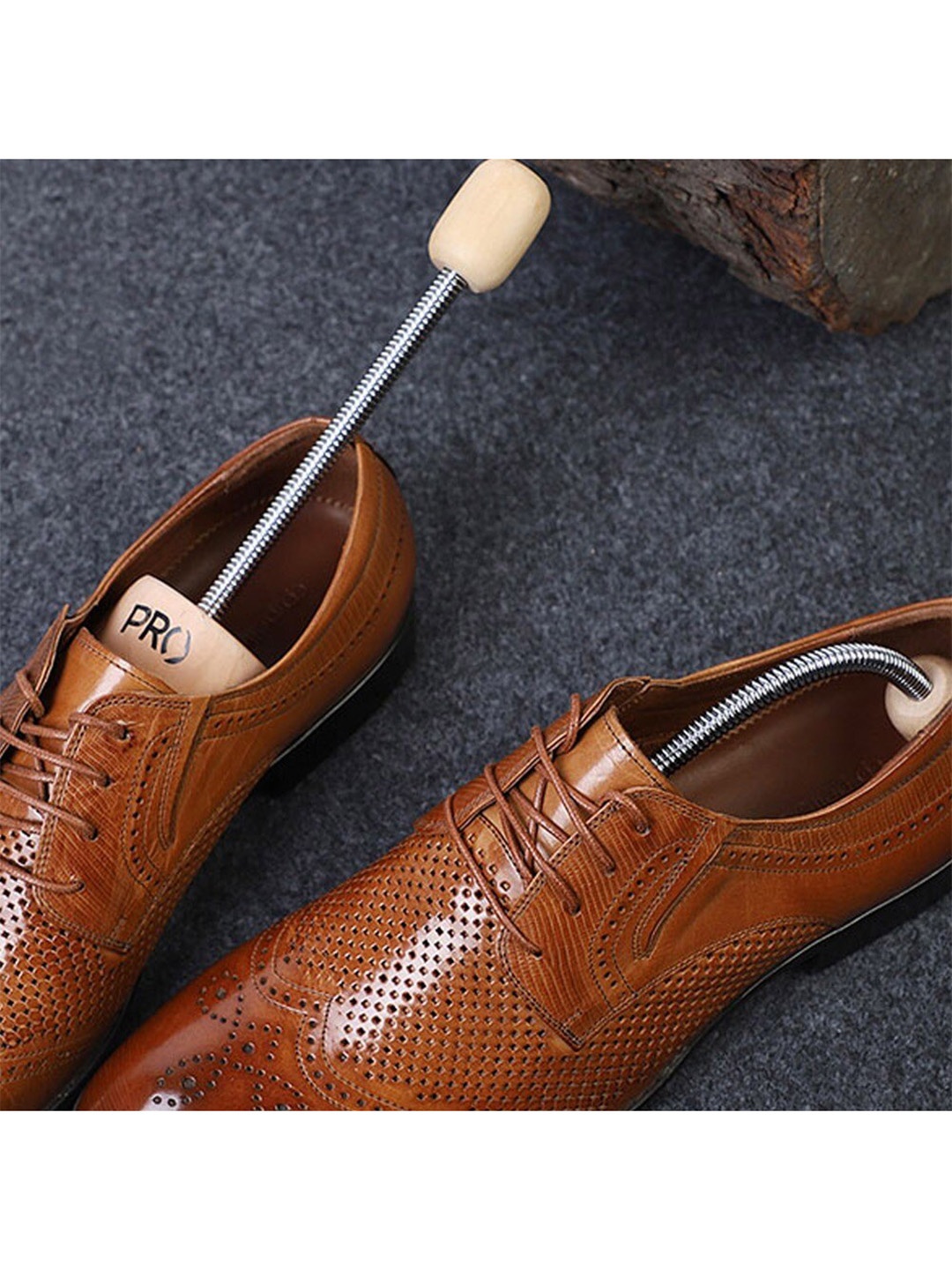 

PRO Beige Solid Lotus Wood Premium Shoe Tree
